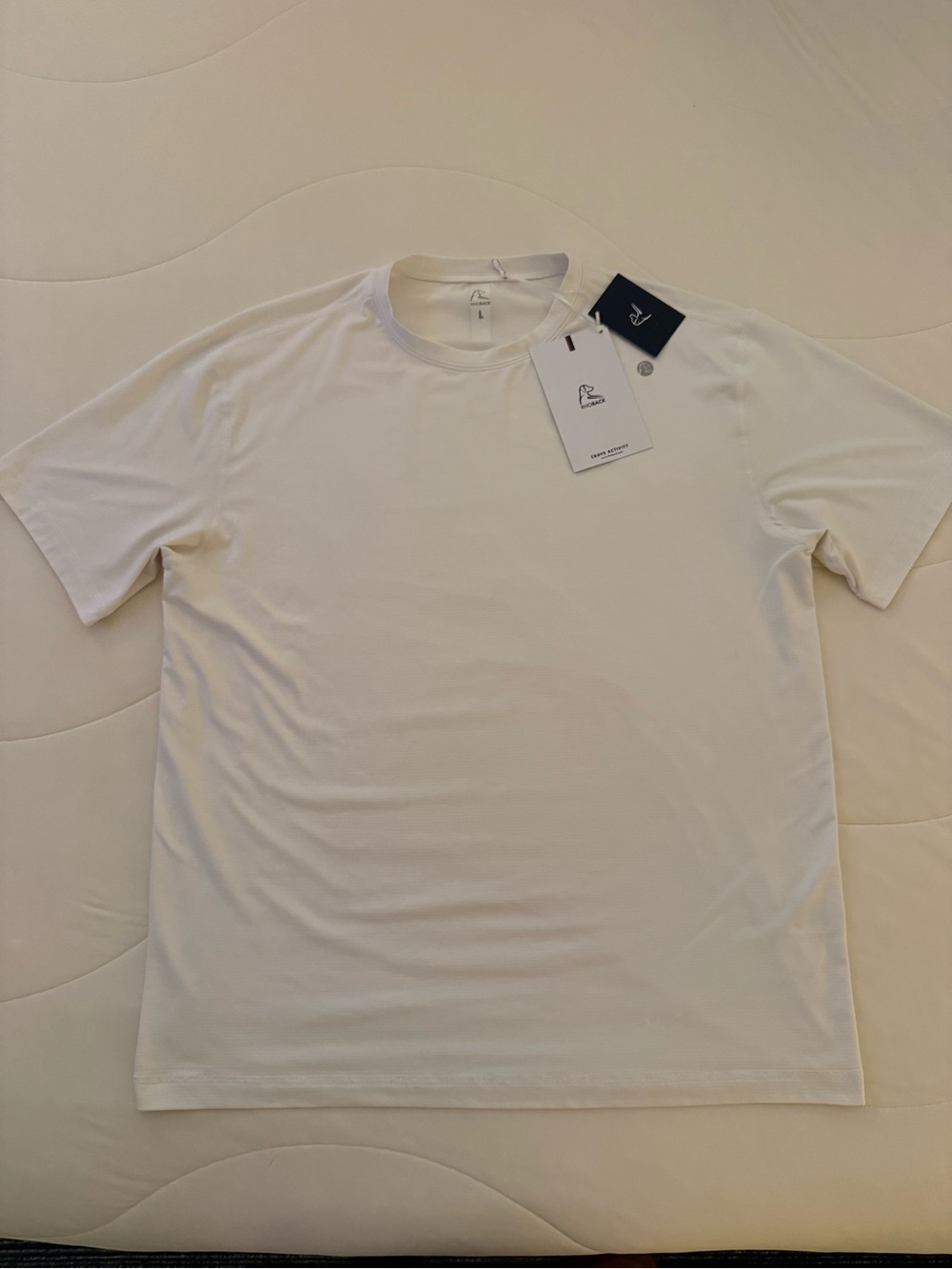 Rhoback Blitz Tech Tee - White